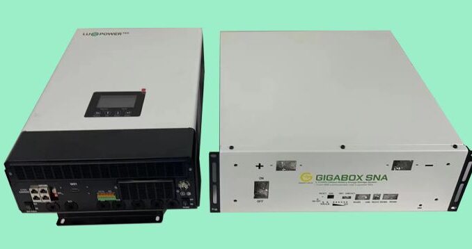 Pin lithium lưu trữ GIGABOX SNA – 5kWh – Giao tiếp Inverter Hybrid Luxpower SNA