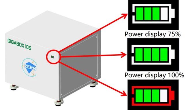 Pin lithium lưu trữ điện GIGABOX 10S công nghệ Lifepo4 10kwh