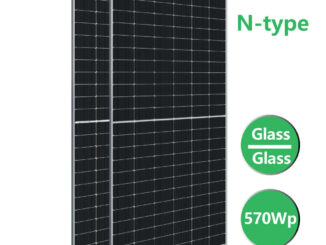 Tấm pin mặt trời ASTRONERGY N-type 570W Bifacial Half-cut cell